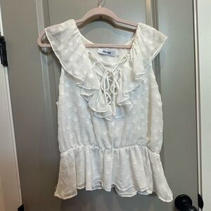 DO+BE Lace-up Top
